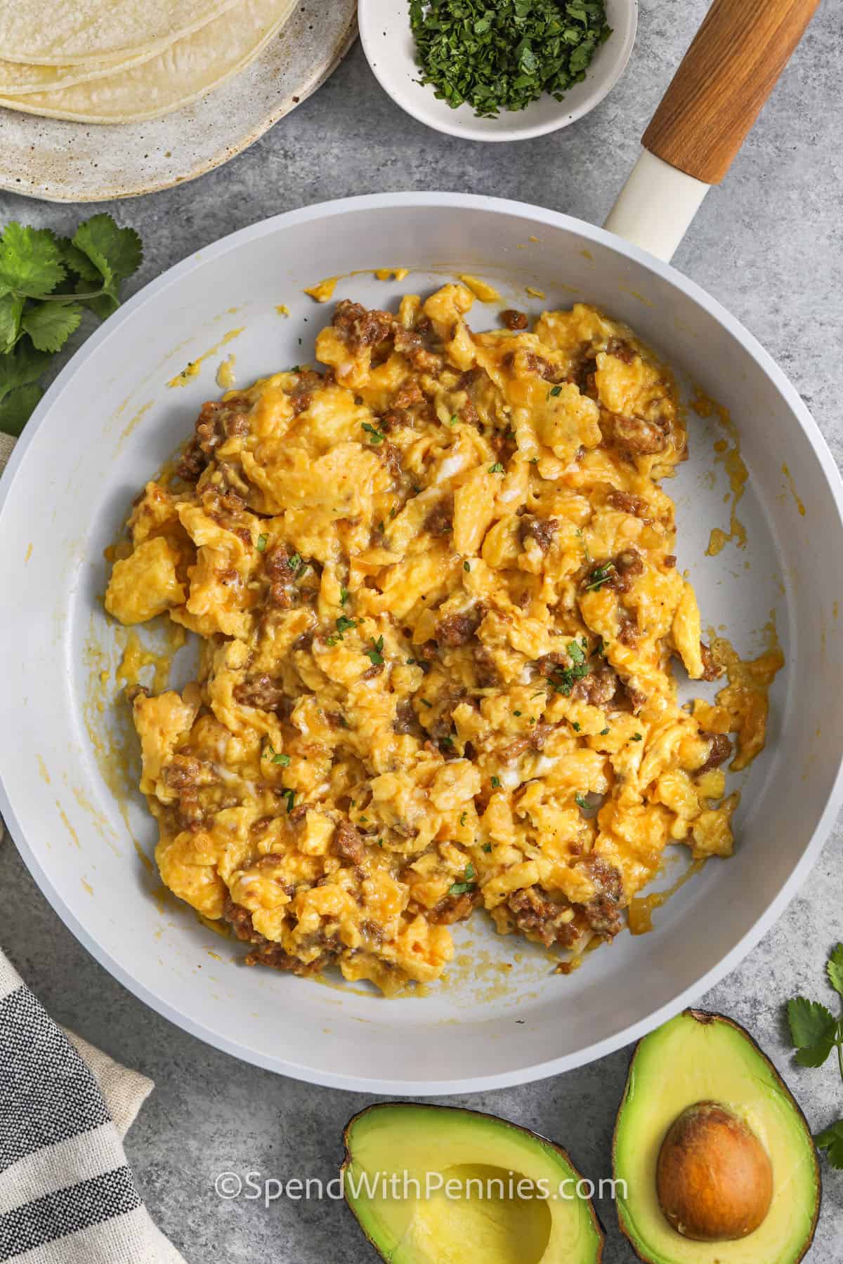 chorizo-and-eggs