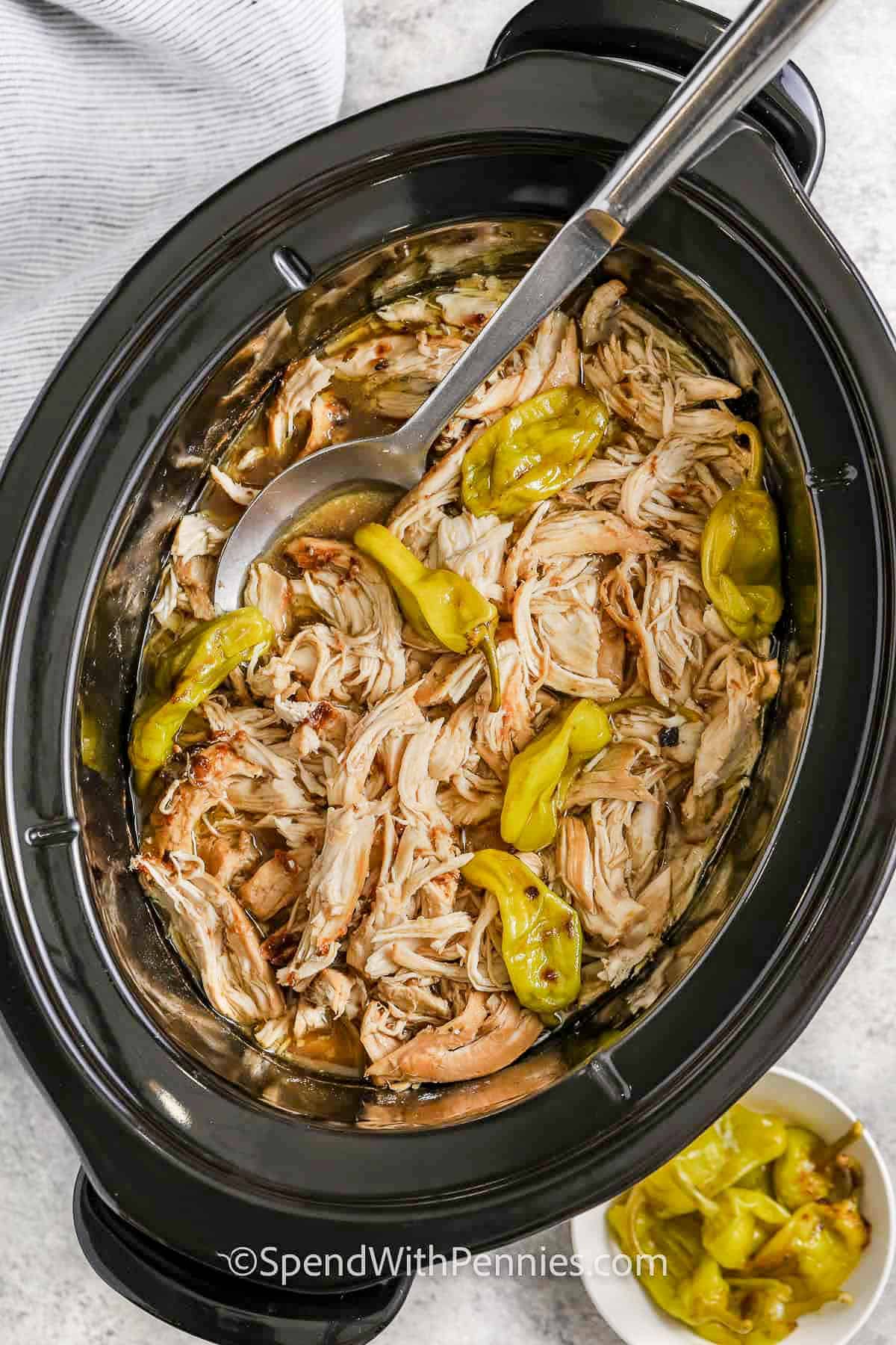 Crock Pot Mississippi Chicken