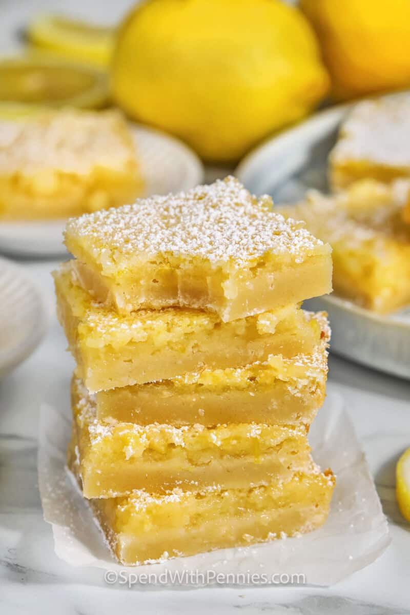 Easy Lemon Bars Recipe