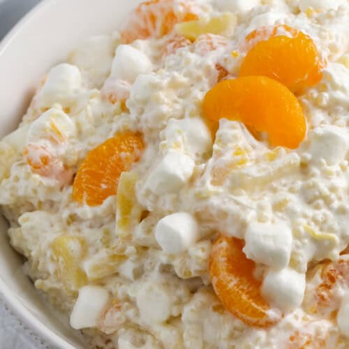 close up of Frog Eye Salad