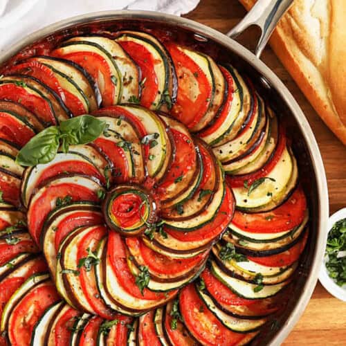 pan of Ratatouille