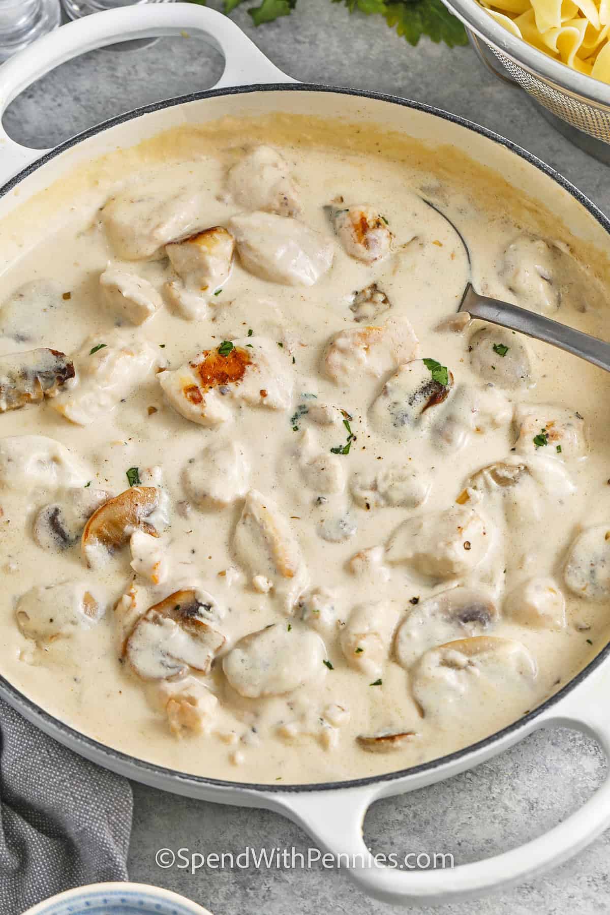 Chicken Stroganoff