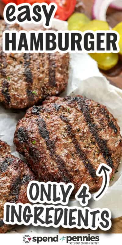Classic Hamburger Recipe