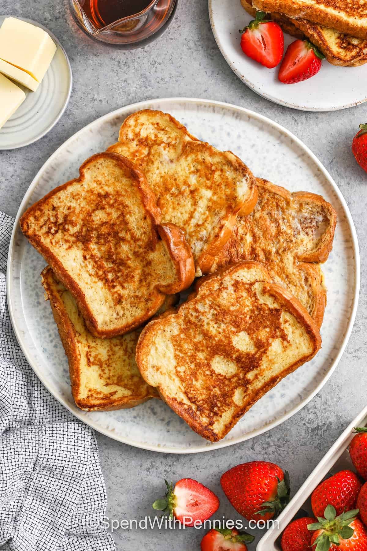 plate full of French Toast Recipe