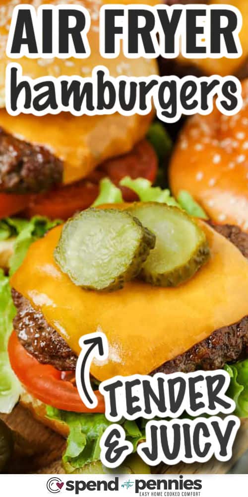 švelnūs ir sultingi „Air Fryer“ mėsainiai su raštu