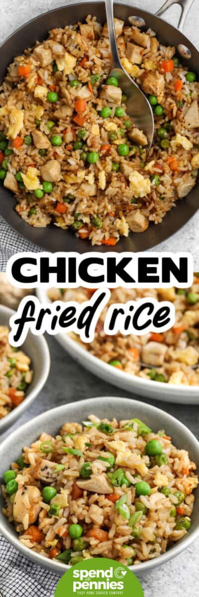 Chicken Fried Rice - Spend With Pennies - Keebys