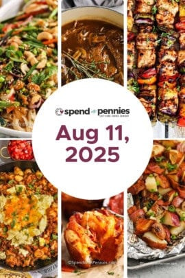 Weekly Meal Plan for Aug 11, 2025 FT