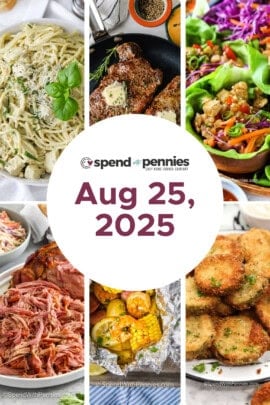 Weekly Meal Plan for Aug 25, 2025 FT