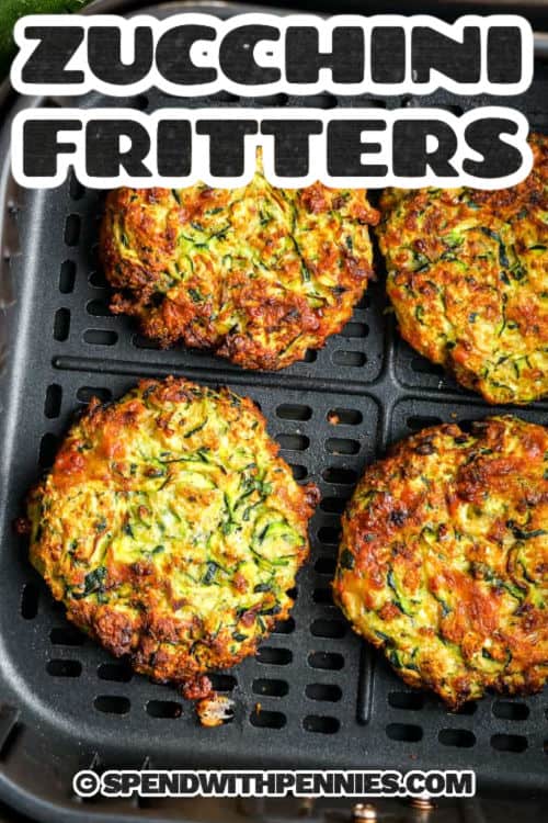 Zucchini Fritters in the fryer