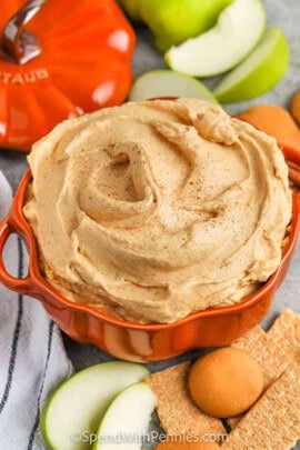 bowl of Pumpkin Dip