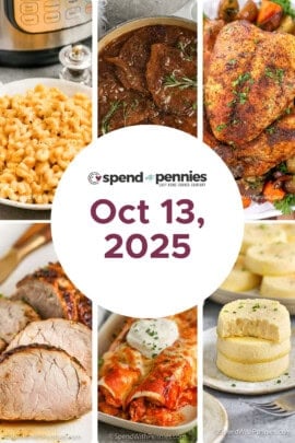 Weekly Meal Plan for Oct 13, 2025 FT