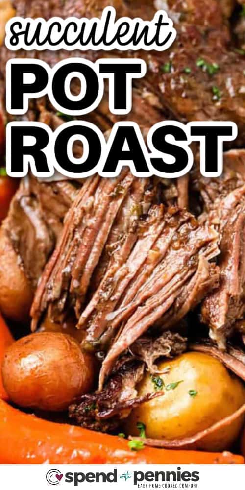 succulent pot roast recipe with a title