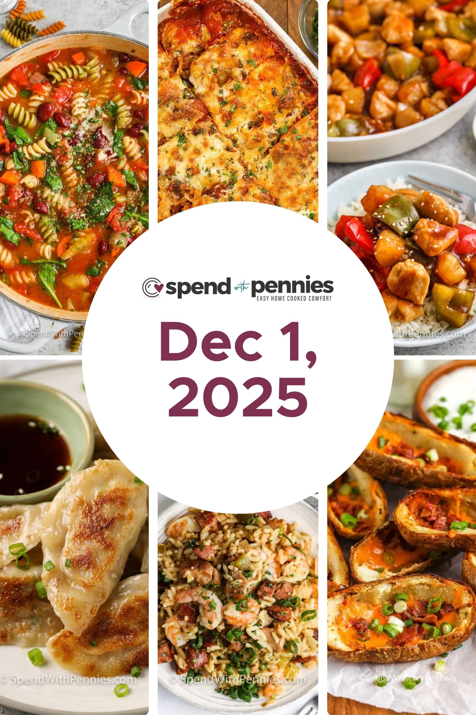 Weekly Meal Plan Dec 1, 2025