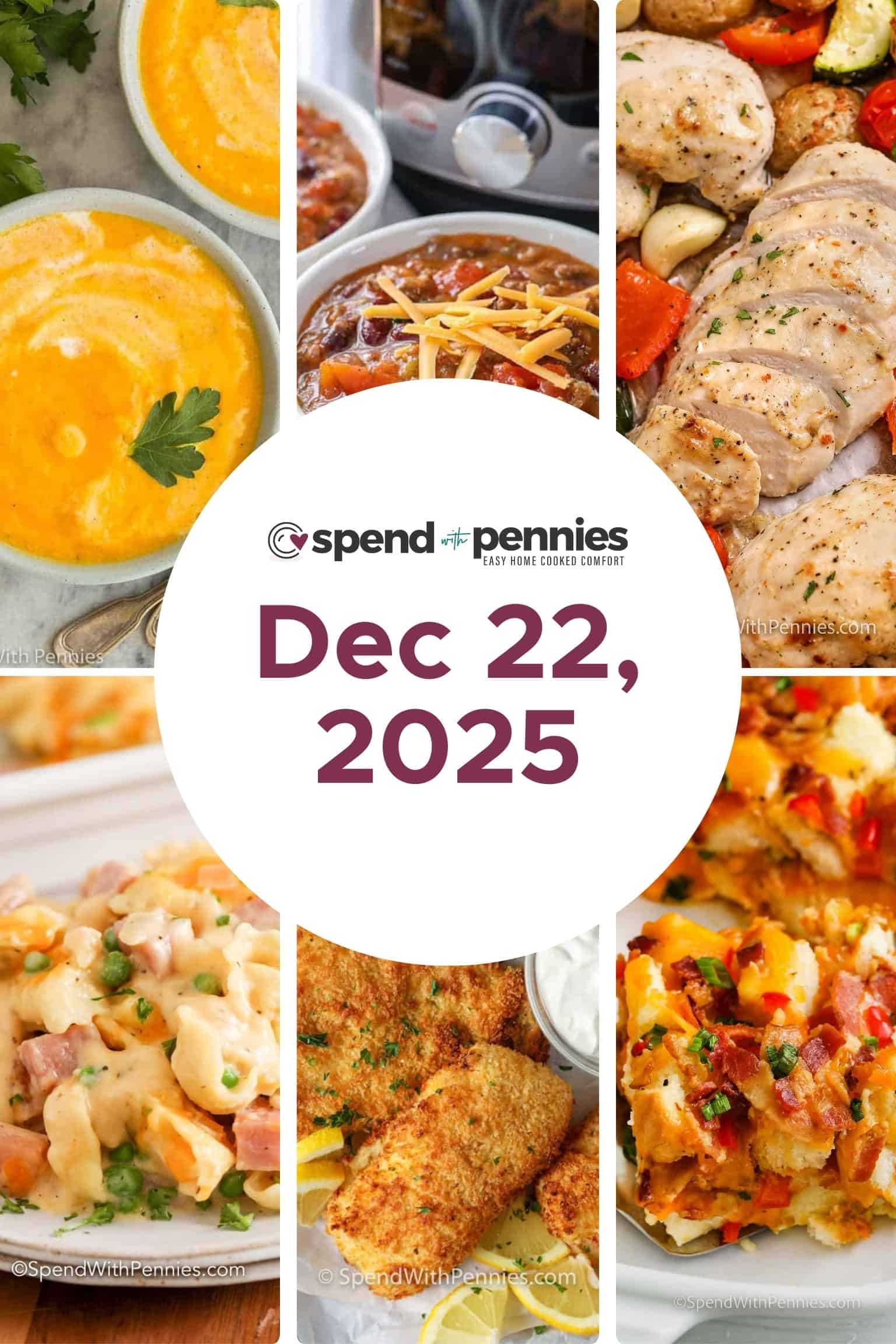 Weekly Meal Plan Dec 22, 2025 Weekly Meal Plan Dec 22, 2025