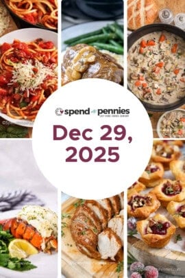 Weekly Meal Plan for Dec 29, 2025 FT
