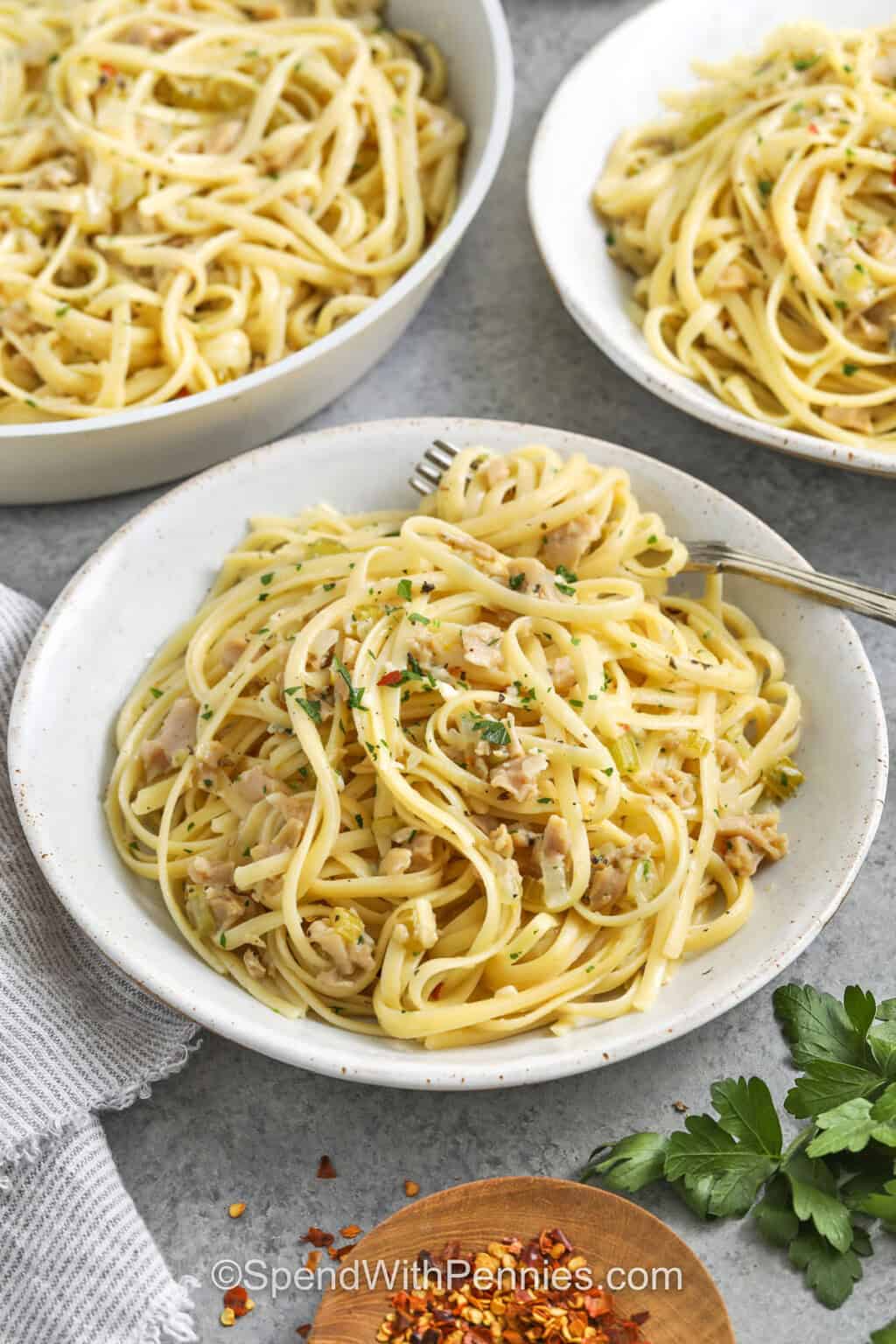 Linguine with Clam Sauce
