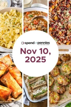 Weekly Meal Plan for Nov 10, 2025 FT