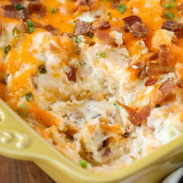 twice baked potatoes with bacon