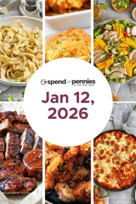 Weekly Meal Plan for Jan 12, 2026 FT