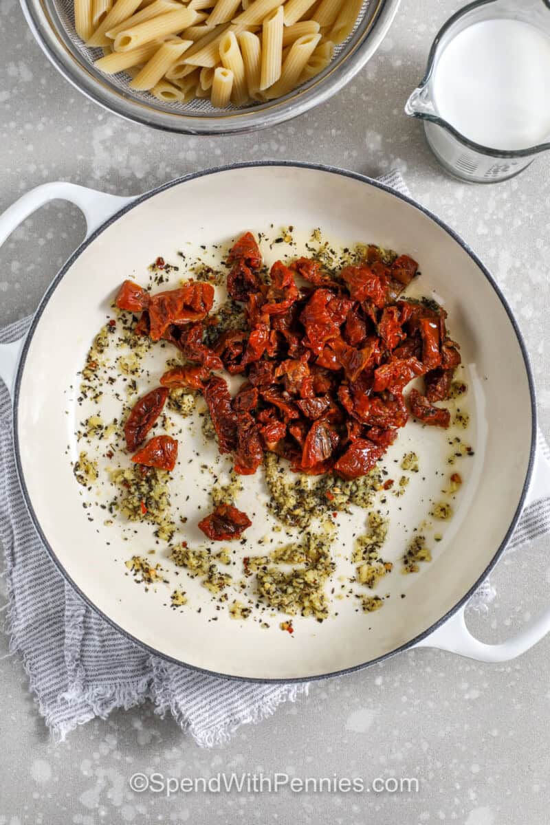 Photo inspiration: Picture Idea: Sun Dried Tomato Pasta