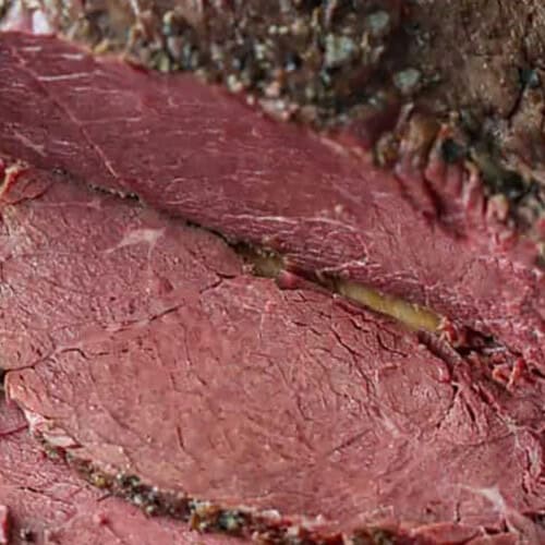 close up of Corned Beef