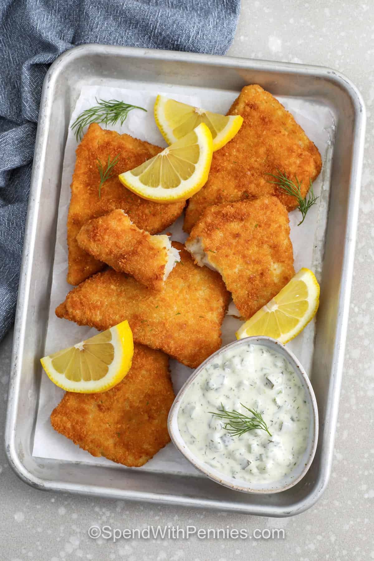 fish sticks with Tartar Sauce Recipe