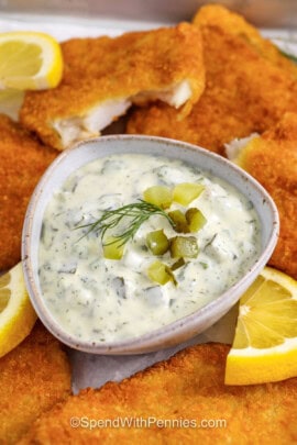 plated Tartar Sauce Recipe