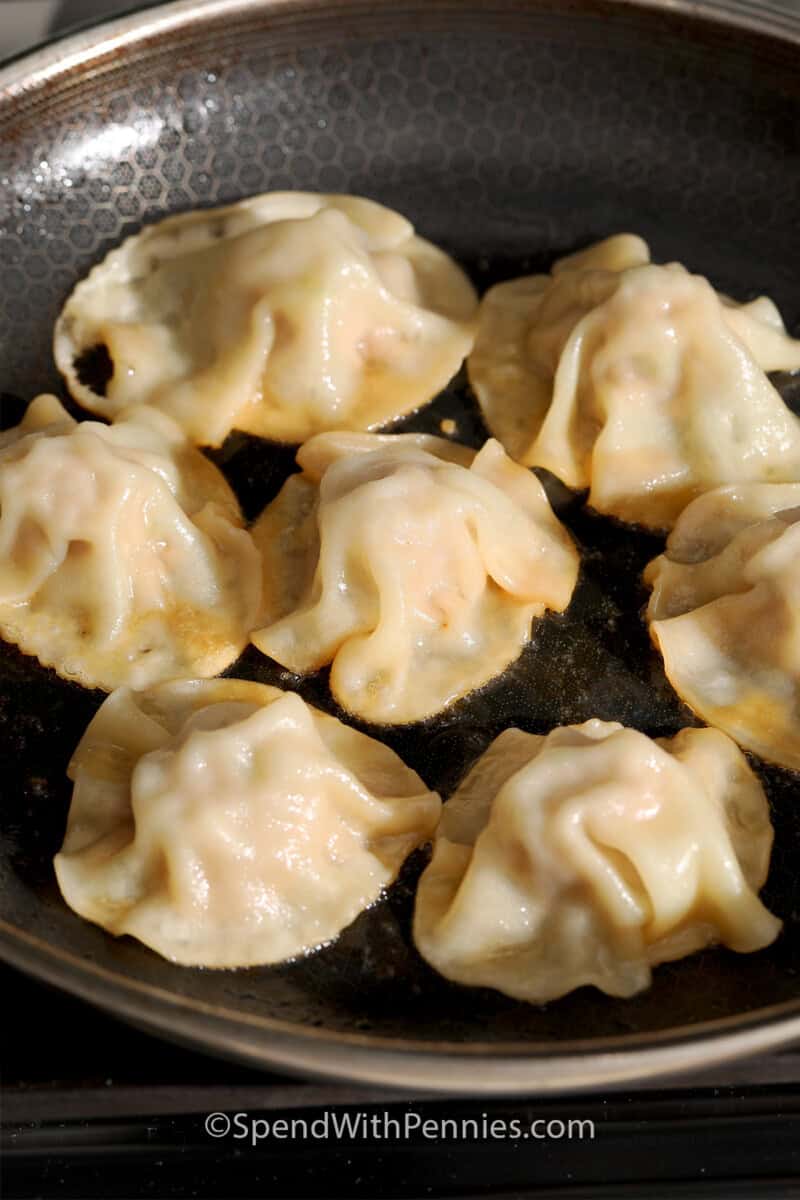 blanket dumplings being cooked