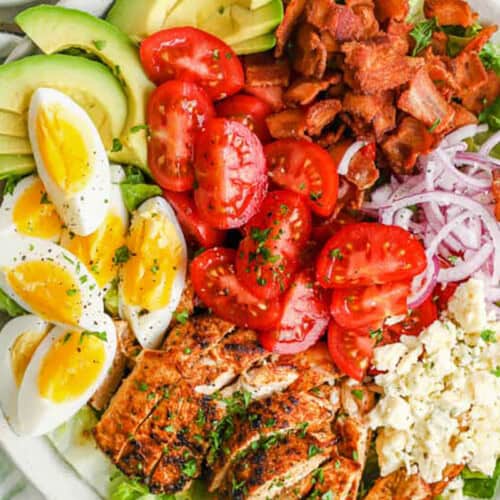 close up of Cobb Salad
