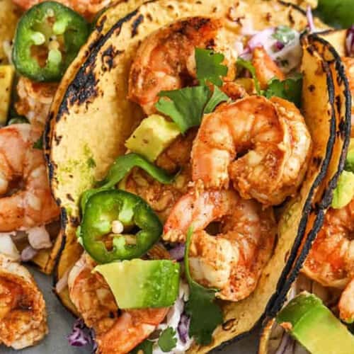 shrimp tacos