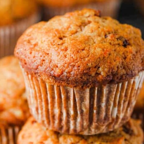 a carrot muffin