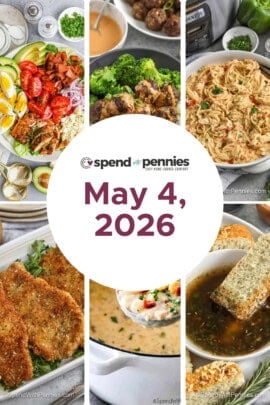 Weekly Meal Plan May 4, 2026 FT