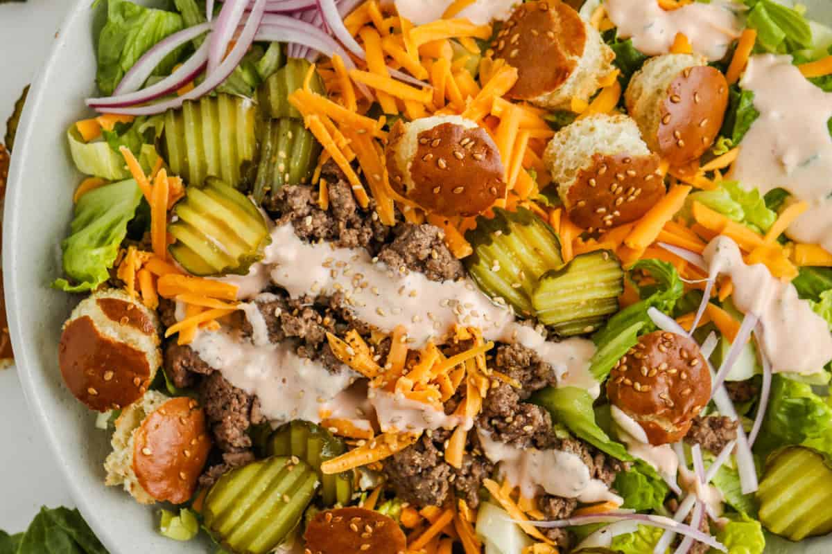 This Big Mac Salad Hits Every Craving
