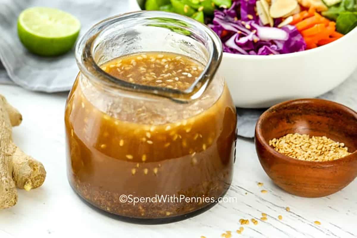 Quick & Easy Sesame Ginger Dressing