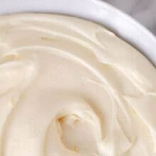 close up of Best Ever Cream Cheese Frosting