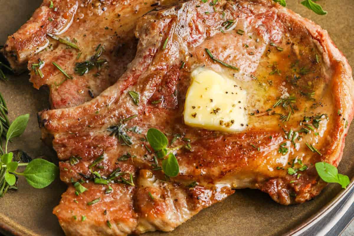 Pan Seared Pork Chops