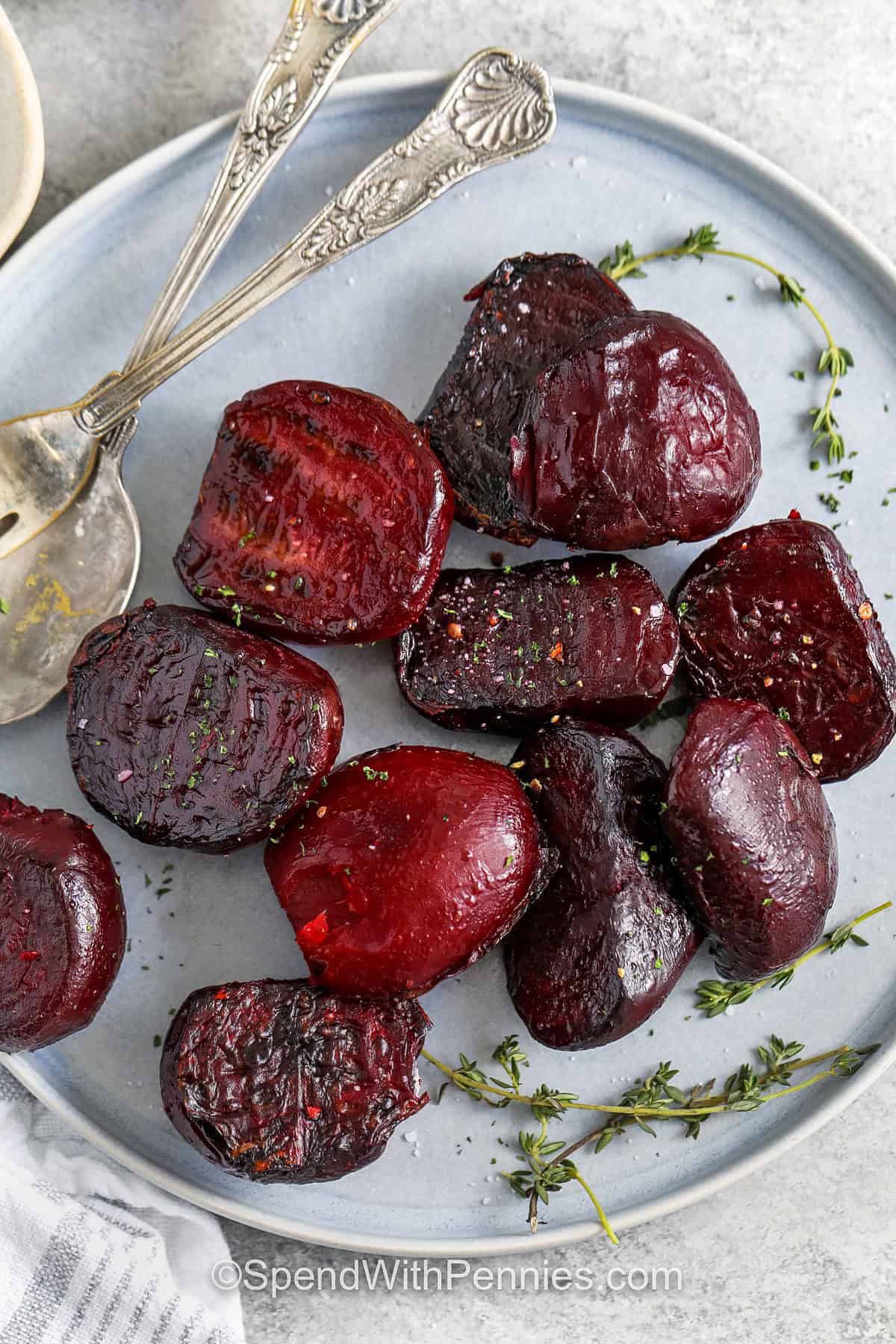 Simple Oven Roasted Beets