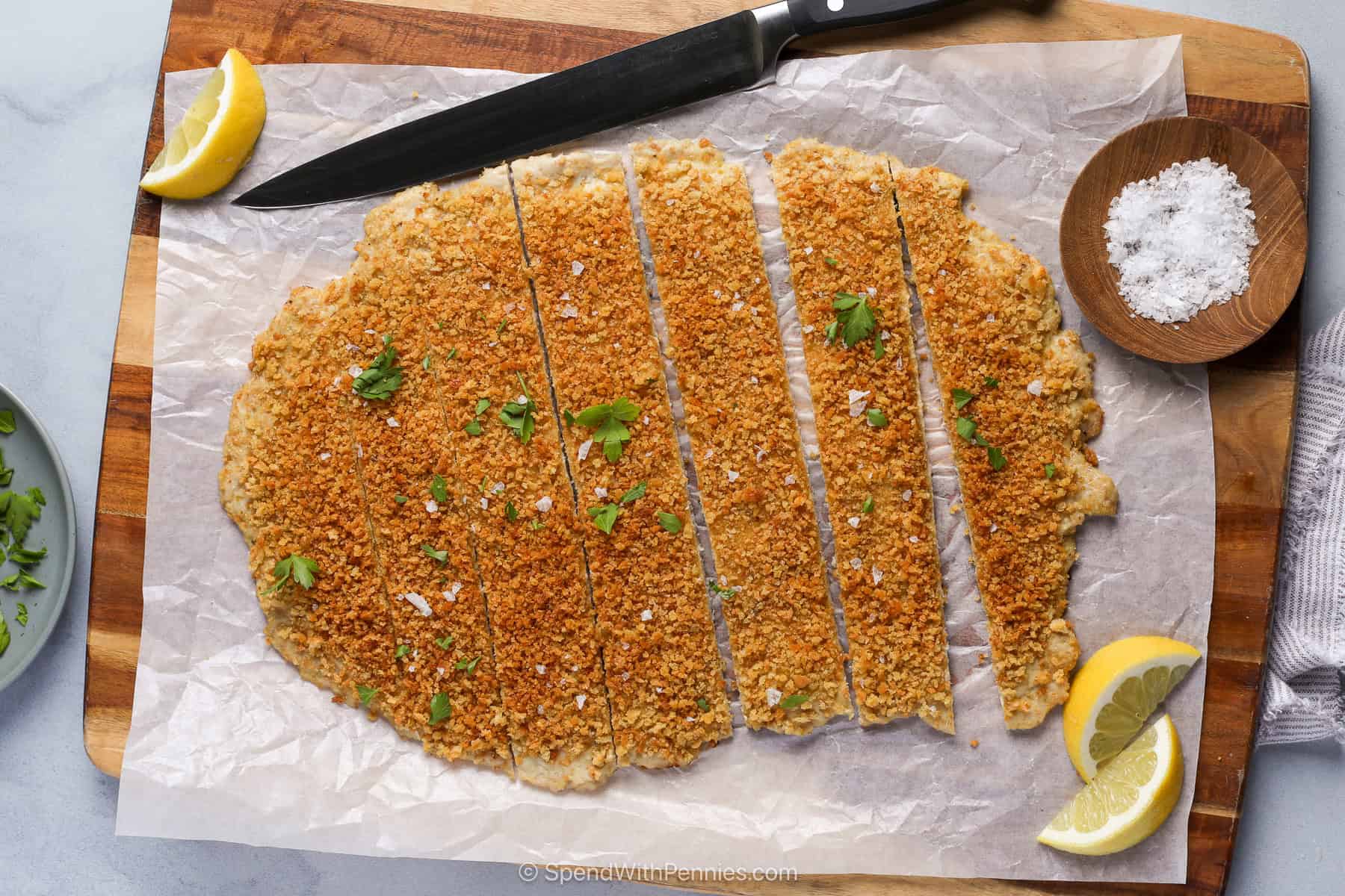 Viral Giant Chicken Cutlet