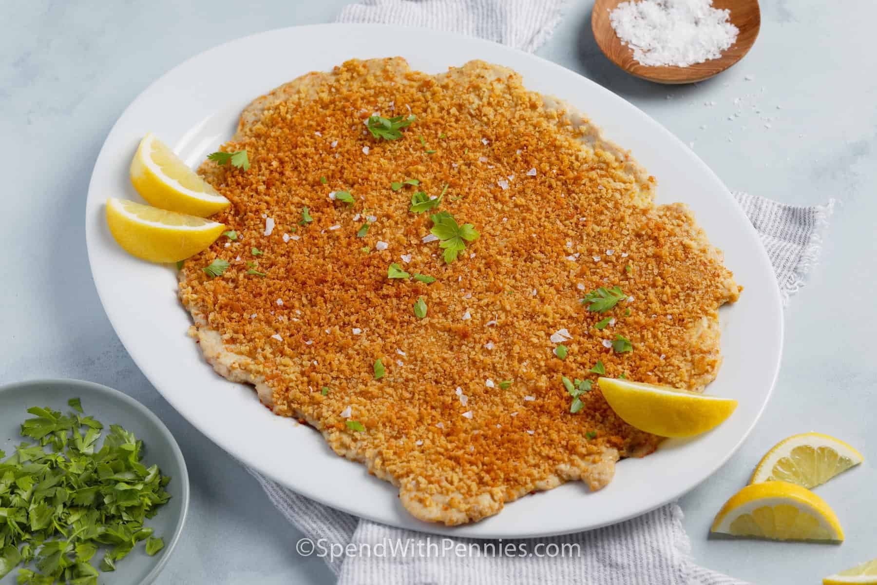 That Viral Giant Chicken Cutlet You’ve Been Seeing Everywhere (But Easier!)