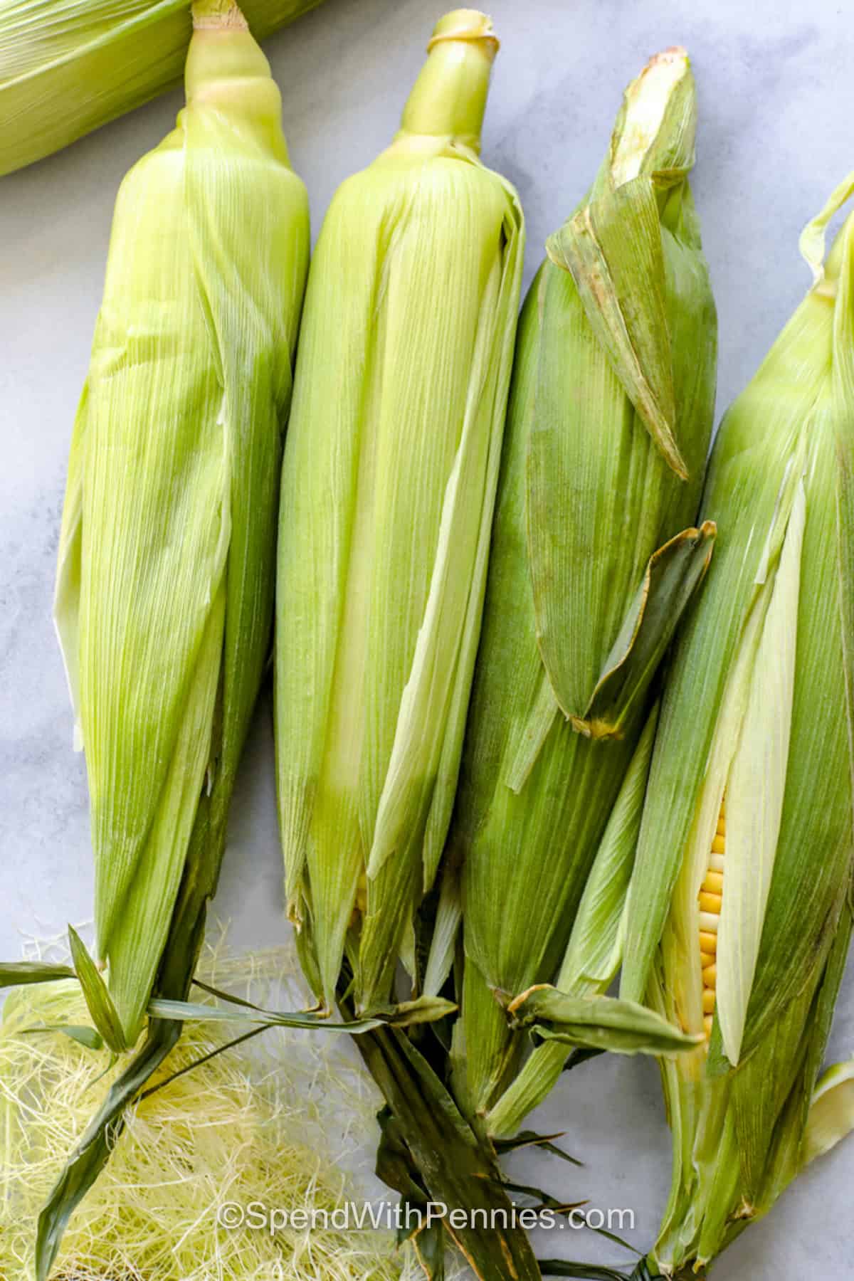 corn to make Grilled Corn on the Cob