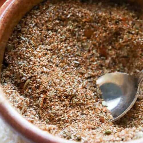 close up of Cajun Seasoning