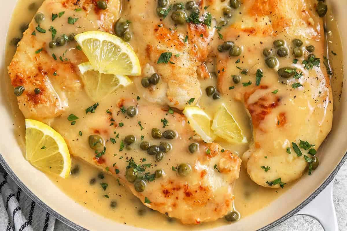 An Easy Skillet Dinner With Bright, Buttery Flavor