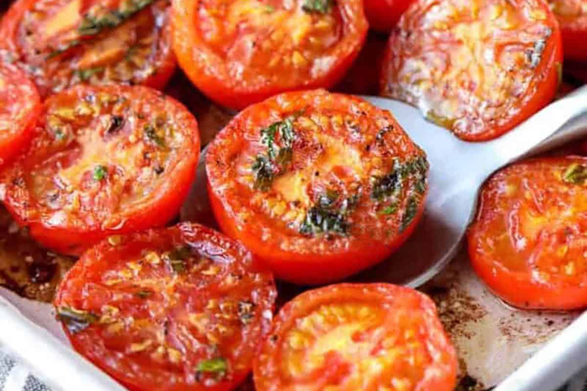 Oven Roasted Tomatoes Ready in 15 Minutes