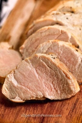 juicy sliced Pork Tenderloin Recipe