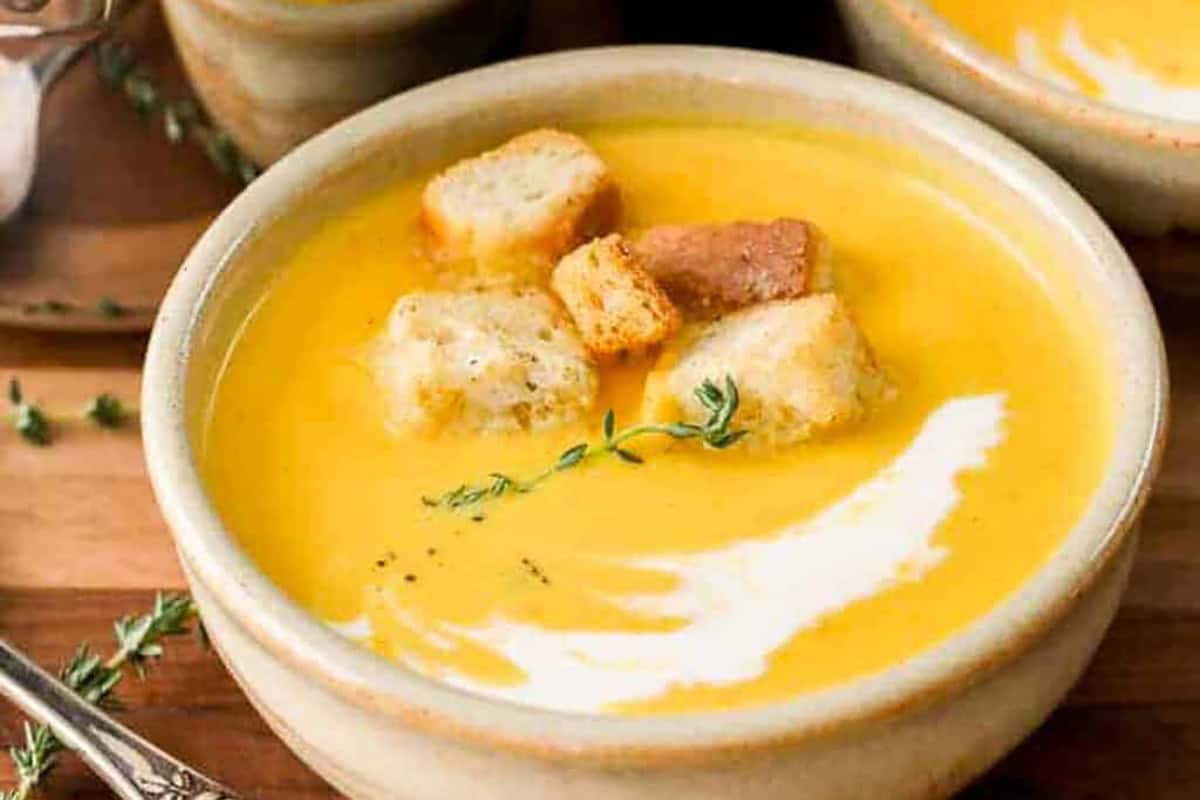 This Roasted Squash Soup Is Fall in a Bowl