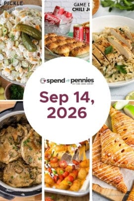 Meal plan for the week of Sep 14 2026 FT.